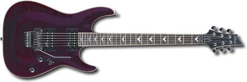 Front. Schecter - Omen Extreme 6-String Full-Size Double-Cutaway Electric Guitar - Black Cherry.