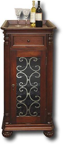 Front Standard. Vinotemp - Rioja 21-Bottle Wine Cellar - Brown.