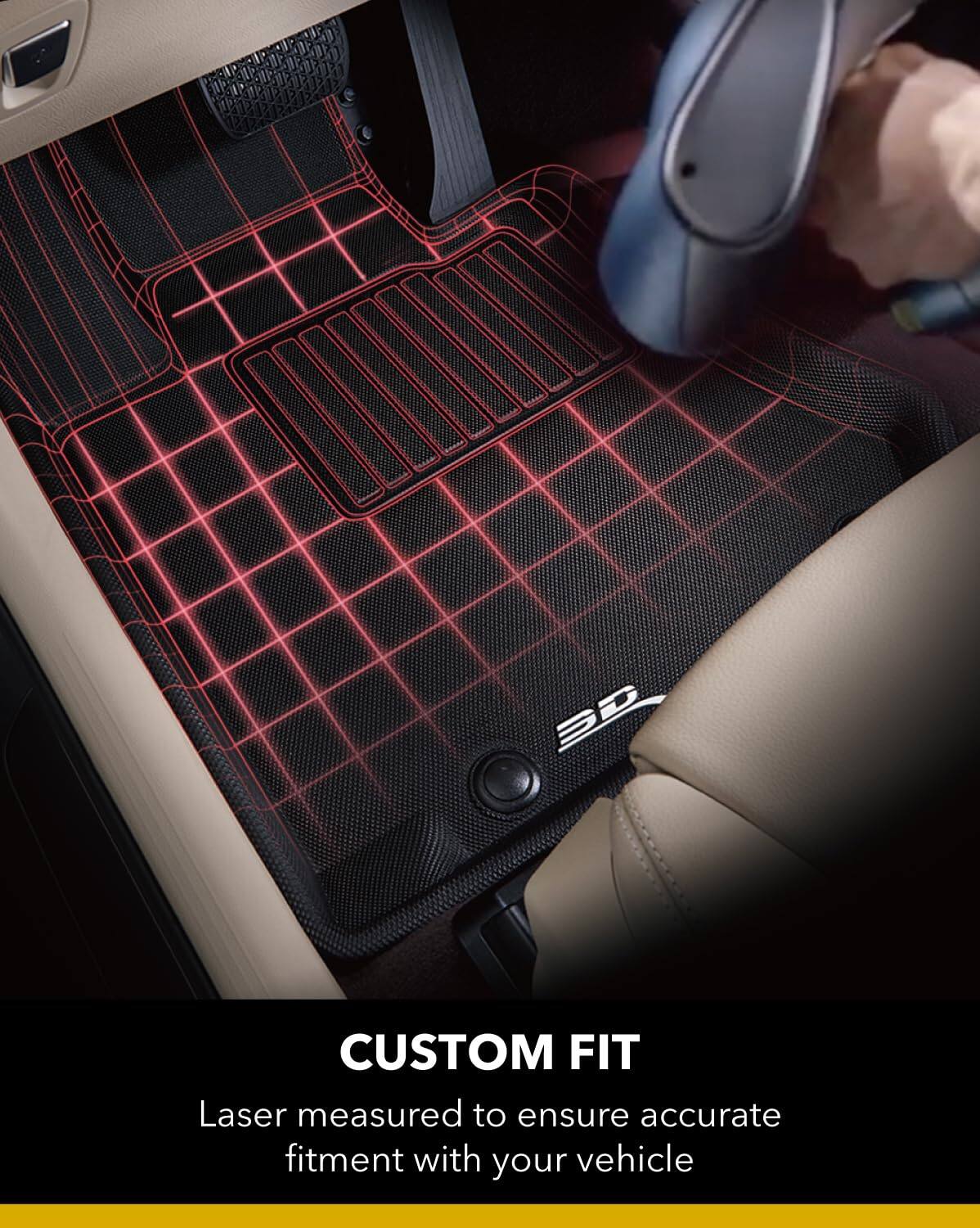 SD CUSTOM FIT  
Laser measured to ensure accurate fitment with your vehicle