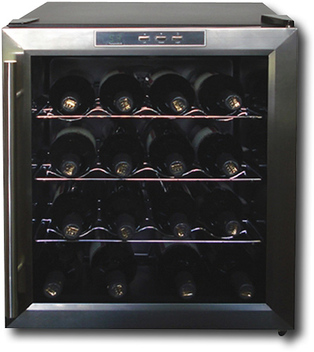 Best Buy: Vinotemp 16-Bottle Wine Cellar Black Vt-16teds
