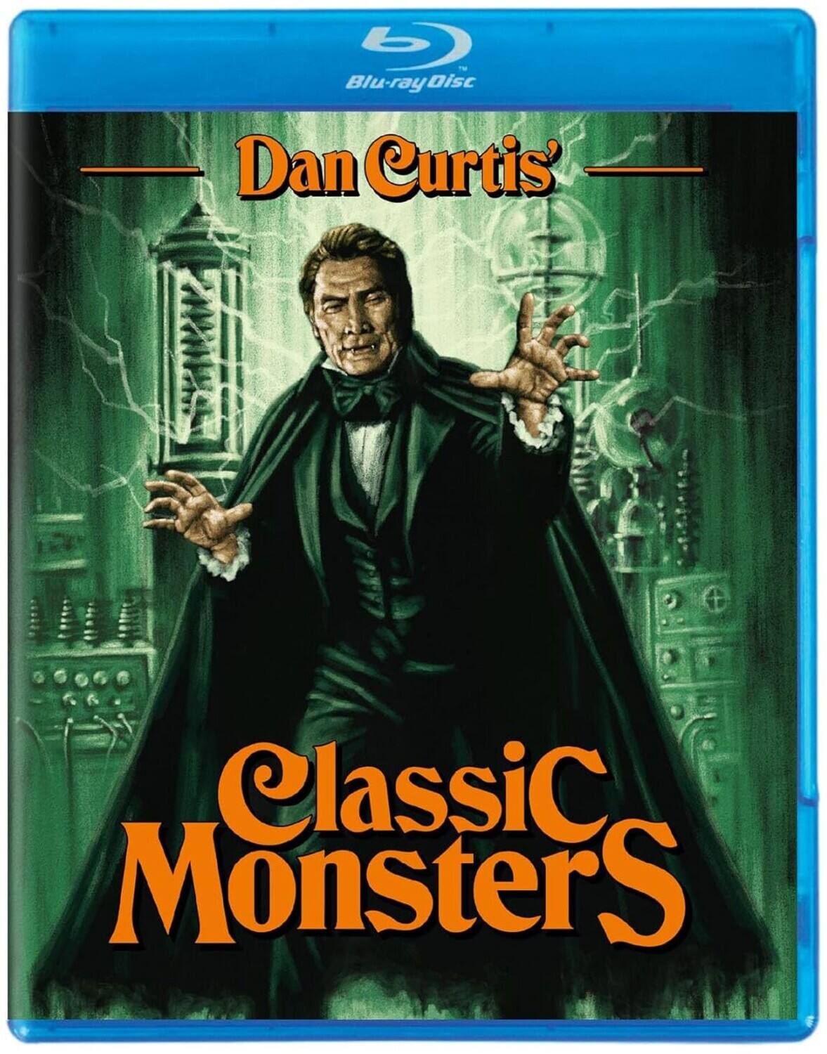 Front. Dan Curtis' Classic Monsters (The Wide World of Mystery)   - BLU-RAY.