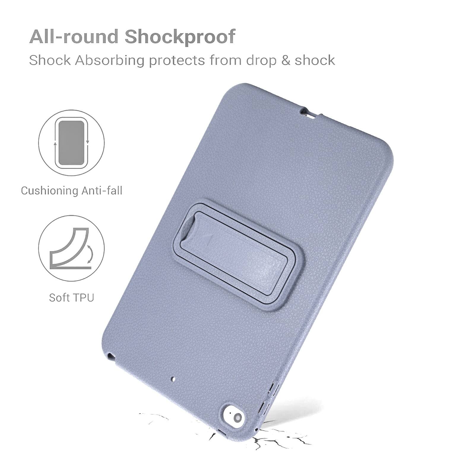 All-round Shockproof  
Shock Absorbing protects from drop & shock  
Cushioning Anti-fall  
Soft TPU
