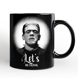 OrnamentallyYou - Frankenstein Spooky Portrait Mug Horror Villain Theme Halloween Gift - Black