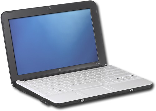 Best Buy HP Mini Netbook With Intel Atom Processor White Swirl NR