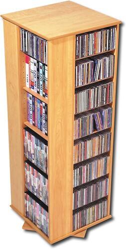 Angle Standard. Ashlin - 4-Sided Spinning Storage Tower - Maple.