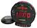Front. Sonic Alert - Sonic Boom Alarm Clock - Black.