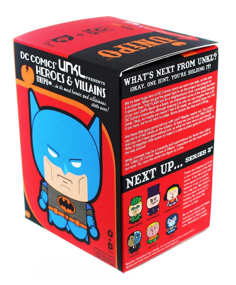 Toynami - UNKL Presents: DC Heroes & Villains Vinyl Figures Blind Box - Red