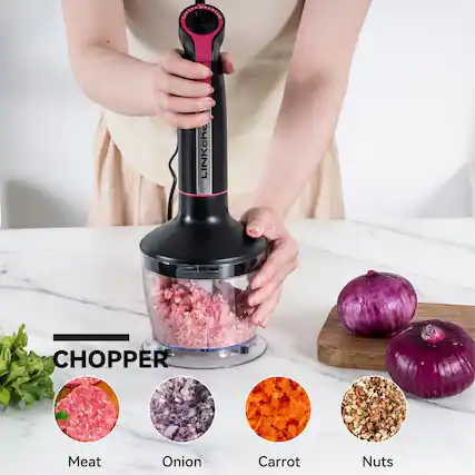 LINKCHOPPER Meat Onion Carrot Nuts