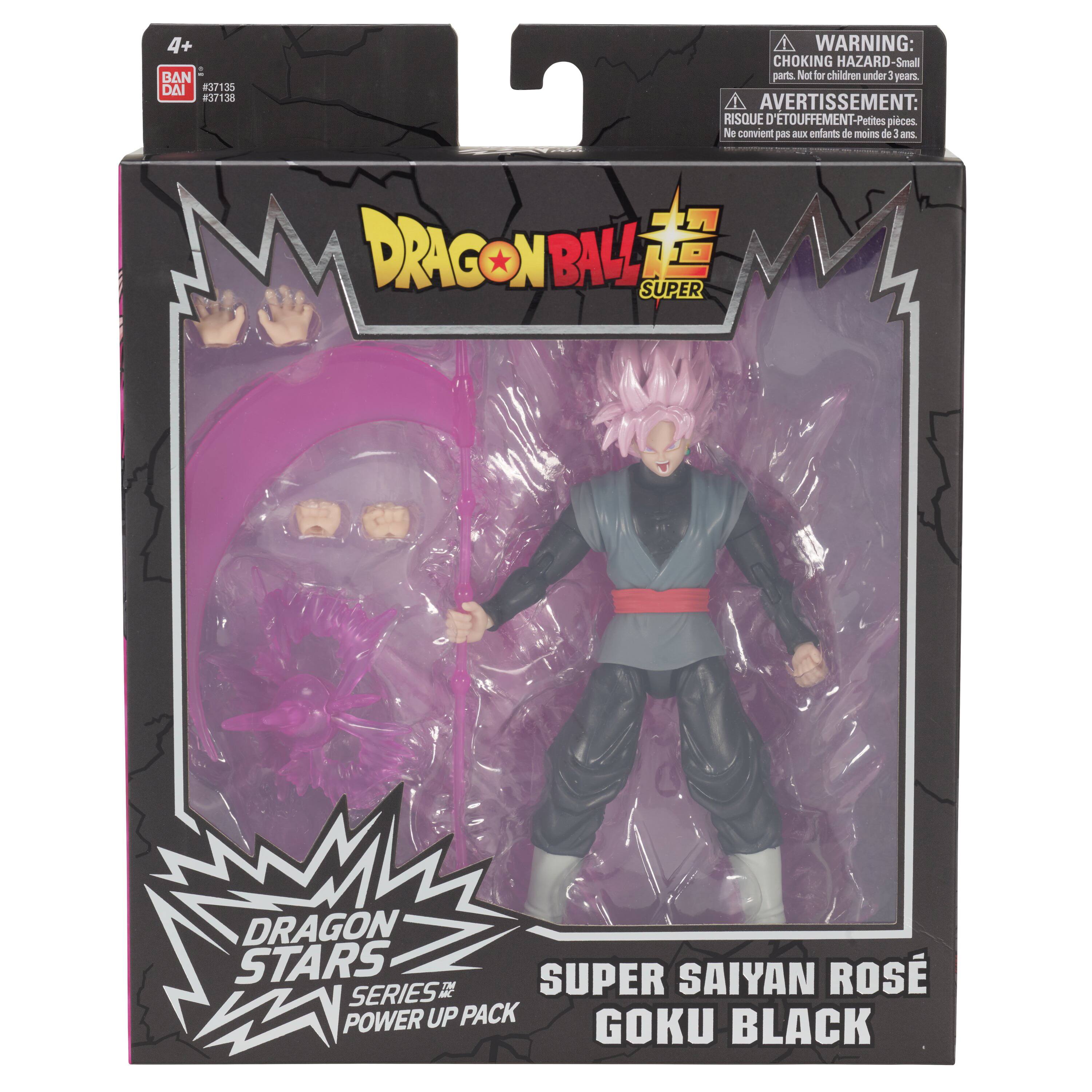 Alt View 19. Bandai - Dragon Ball Super - Dragon Stars Power Up Pack Goku Black Rose Action Figure.