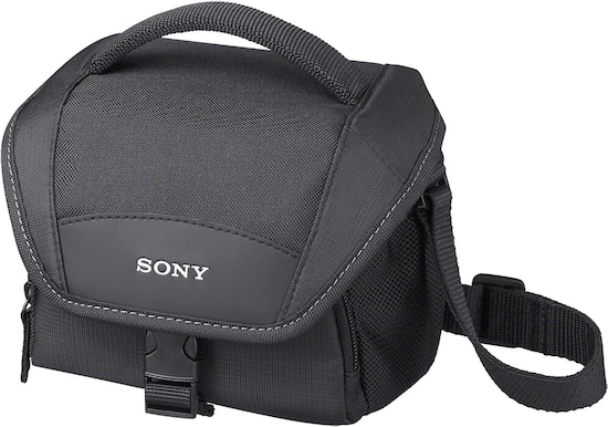 Sony LCS U11 Soft Camera Case Black LCSU11 Best Buy