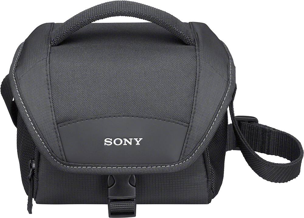 Alt View 11. Sony - LCS U11 Soft Camera Case - Black.