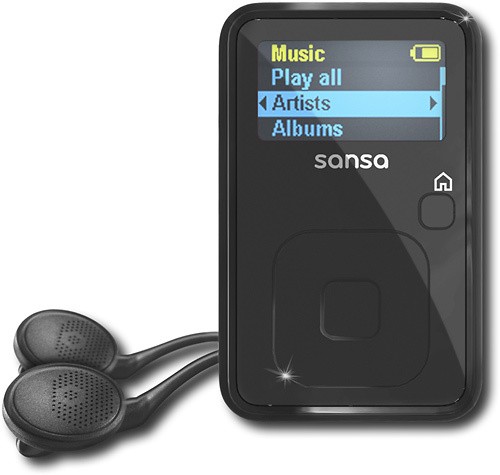  SanDisk - Sansa Clip+ 4GB* MP3 Player - Black