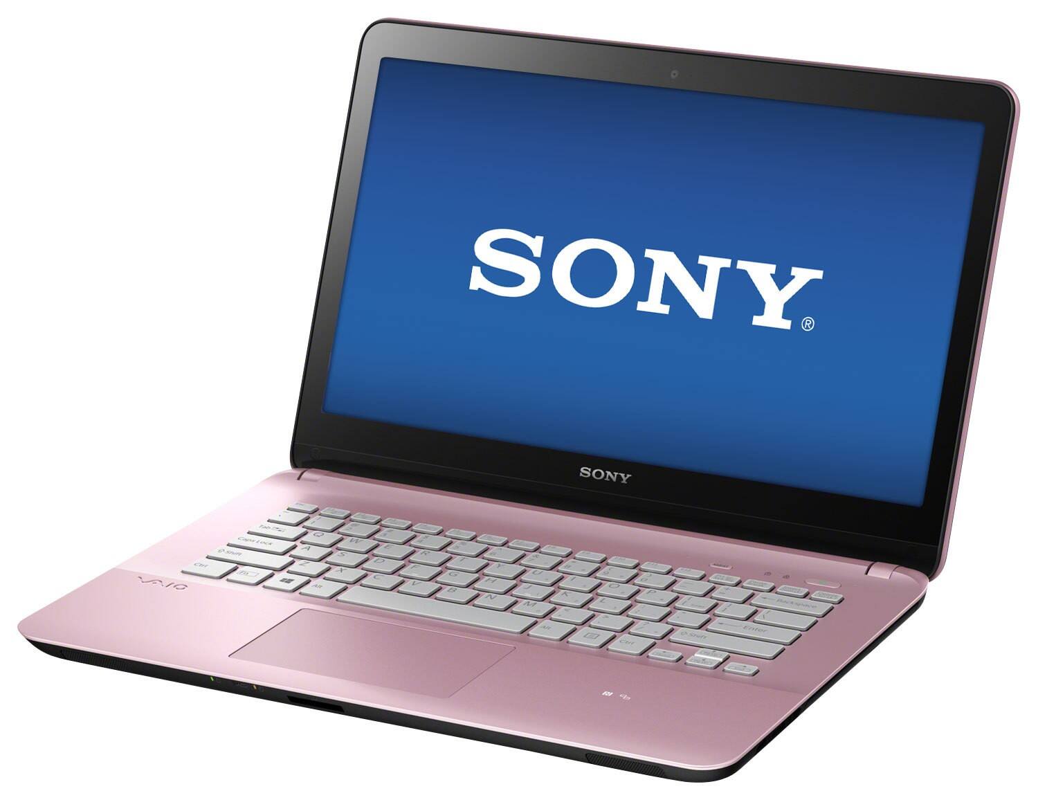 Angle Standard. Sony - VAIO Fit 14" Touch-Screen Laptop - 6GB Memory - 750GB Hard Drive - Pink.