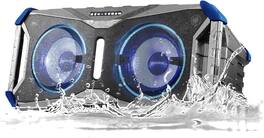 Gemini - SOSP-8BGB Floating Waterproof Wireless Bluetooth Speaker (2025) - Black