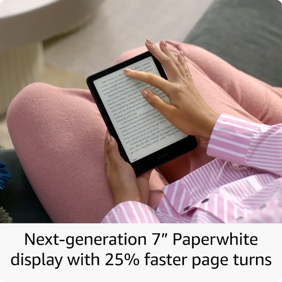 Kindle Raspbery Amazon Kindle Paperwhite Signature Edition (32 GB) 2024 Metallic ...