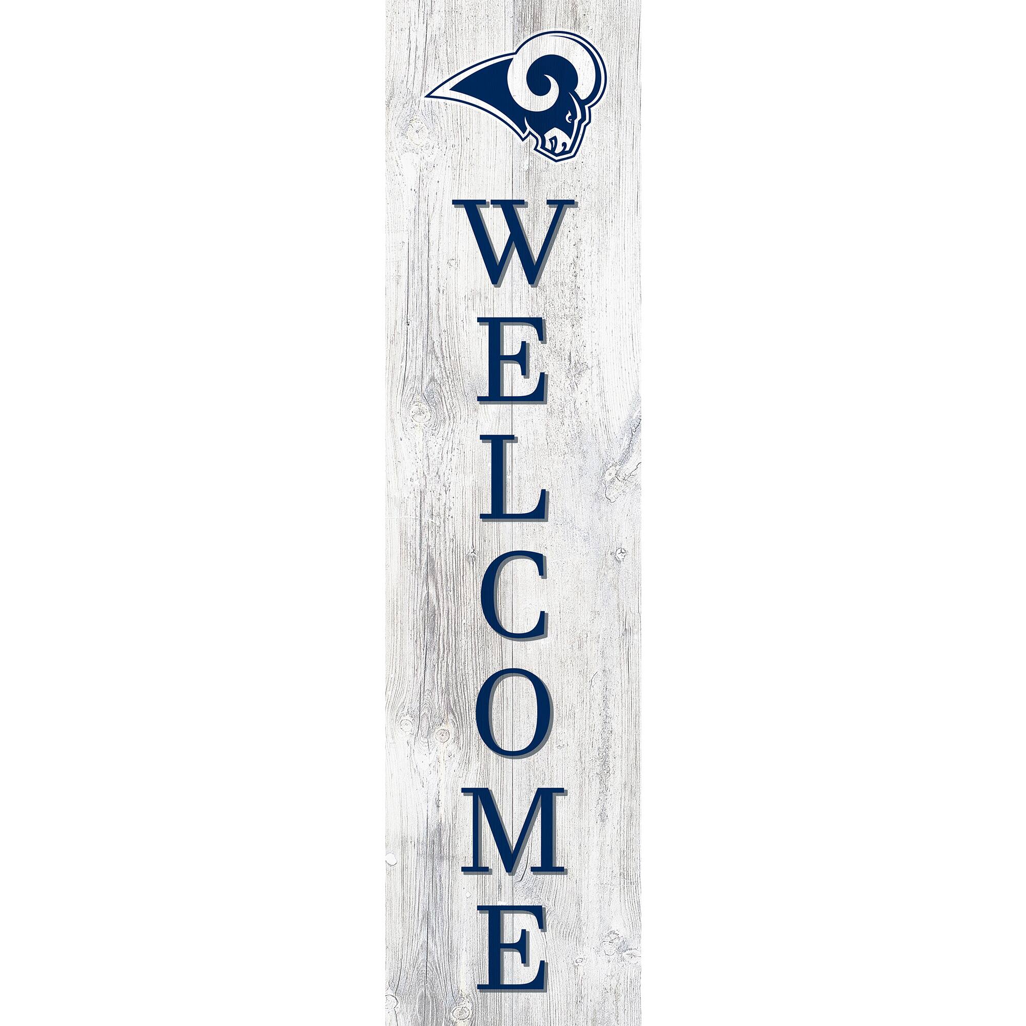 Los Angeles Rams 48'' Welcome Leaner