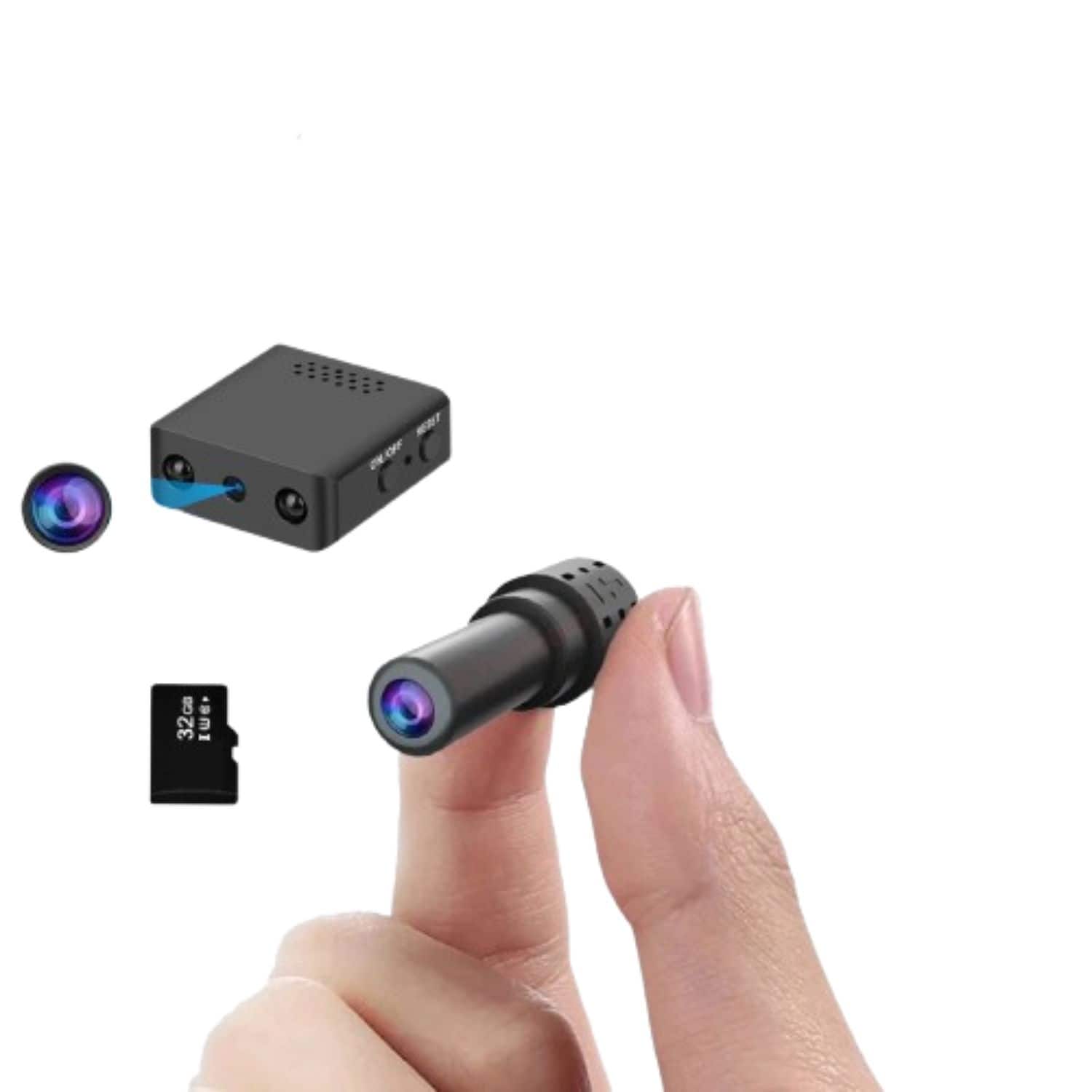 Home Collection - Wireless Mini WiFi HD 1080P IP Security Camera with 32GB Card – Motion Detection & Night Vision