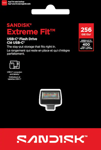 SANDISK Extreme Fit DriveSandisk is begonnen pro's Werelds kleinste 1TB SANDISK Extreme Fit DriveSandisk is begonnen pro's Werelds kleinste 1TB