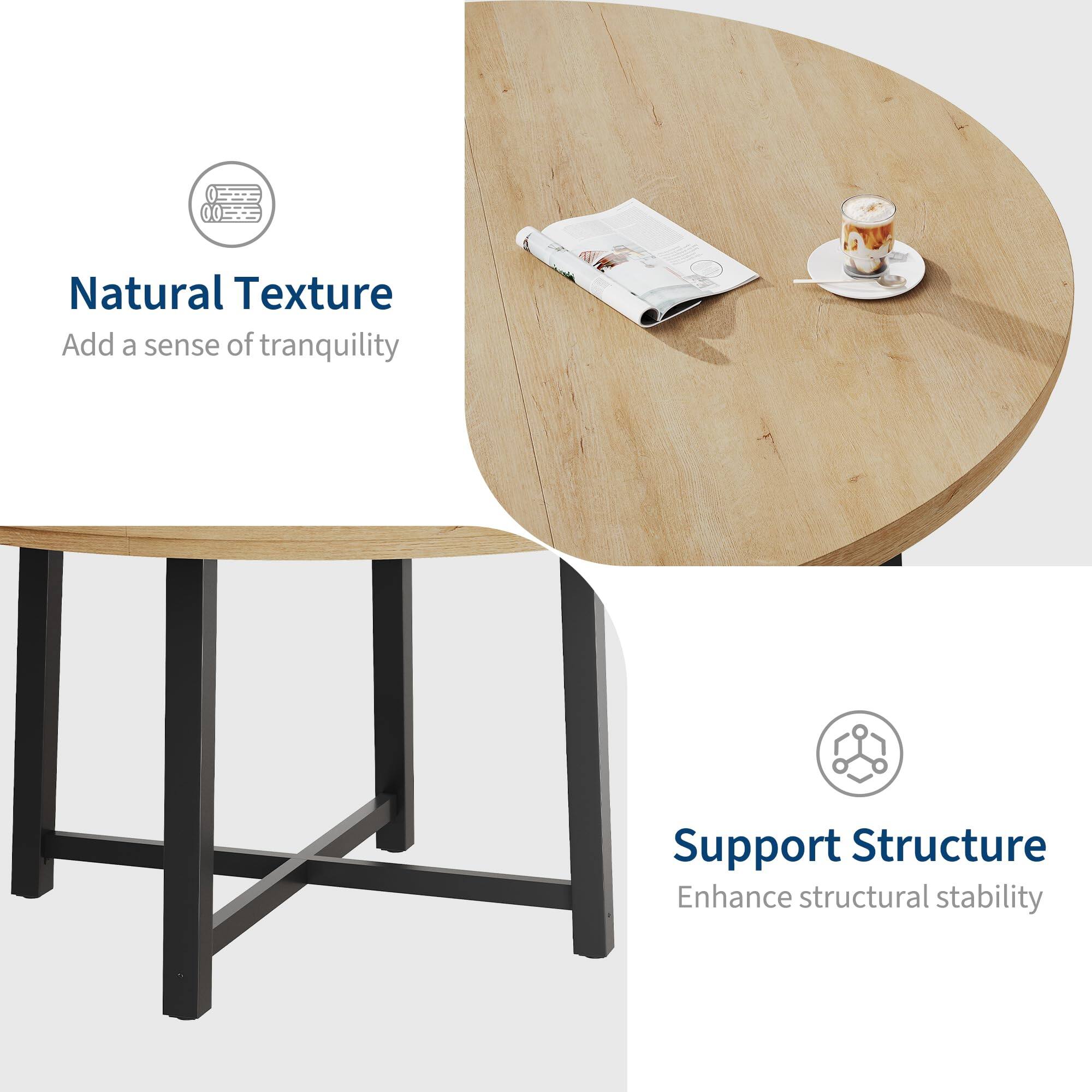 Natural Texture  
Add a sense of tranquility  

Support Structure  
Enhance structural stability