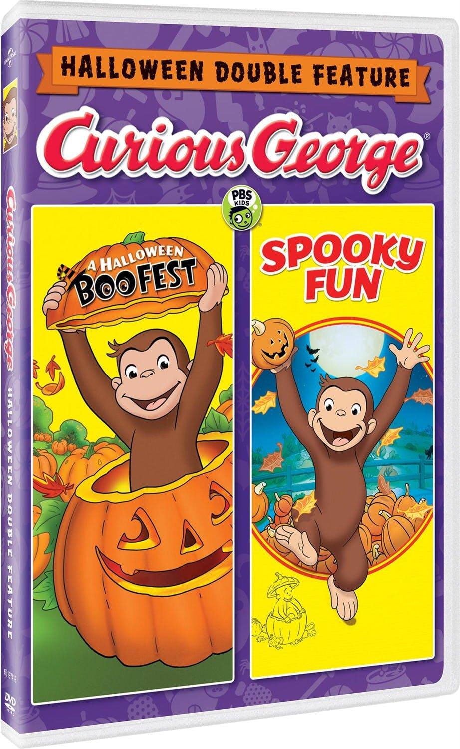 Angle. Curious George: A Halloween boo fest/Spooky fun (DVD Double Feature) [DVD].