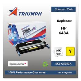 Triumph - SKL-Q5952A 751000NSH0285 (643A) Remanufactured 10,000 Page-Yield Toner - Yellow