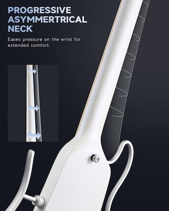 Donner music Donner HUSH X Electric Guitar Kit for Travel White Donner music Donner HUSH X Electric Guitar Kit for Travel White