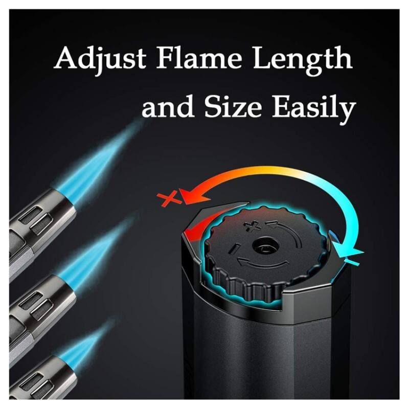 Adjust Flame Length and Size Easily