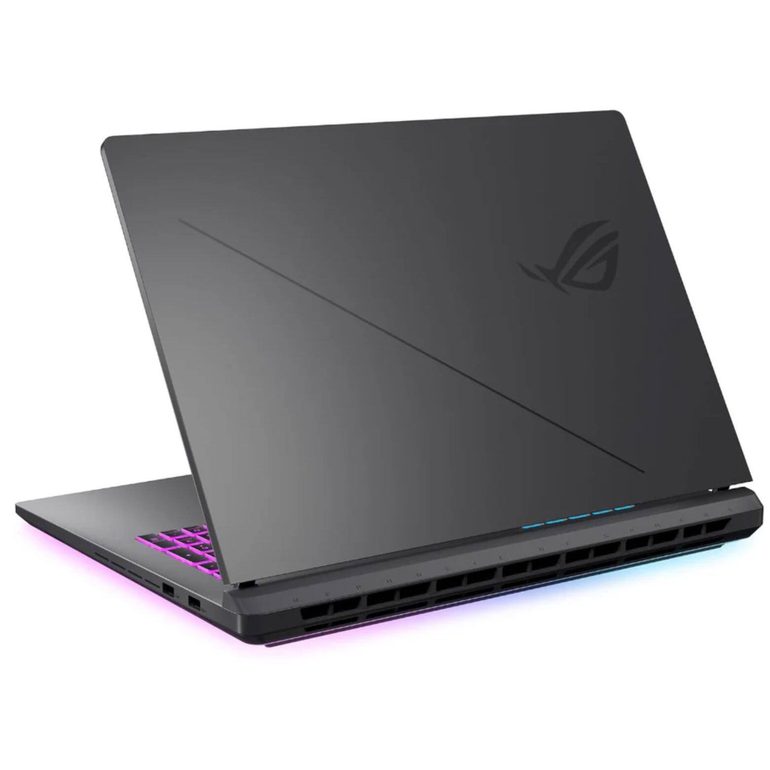 Alt View 6. ASUS - ROG Strix G18 18" Nebula 2.5K WQXGA Intel Core Ultra 9 275HX 2.7 GHz 32GB 2TB SSD  RTX 5070 Ti Windows 11 Home - Gray.