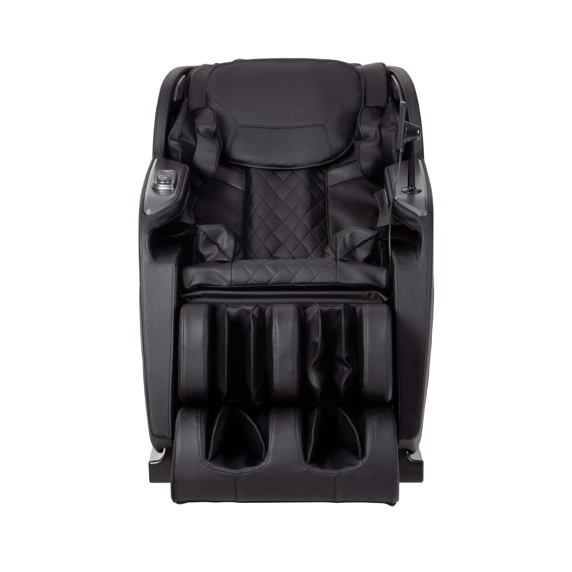 Angle. Titan - Titan Regal Zero Gravity Massage Chair with Heated Rollers - Black.