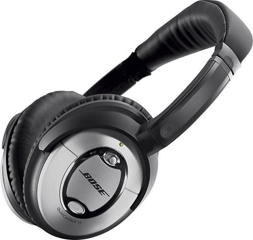 Bose® - QuietComfort® 15 Acoustic Noise Cancelling® Headphones-Angle_Standard
