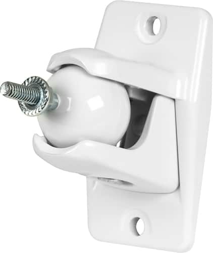 Angle. Definitive Technology - ProMount 90 Wall Mount Brackets for Select Speakers (Pair) - White.