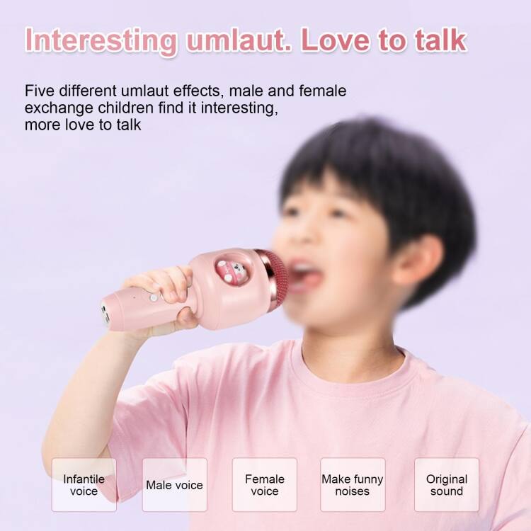Interesting umlaut. Love to talk

Five different umlaut effects, male and female exchange children find it interesting, more love to talk

- Infantile voice
- Male voice
- Female voice
- Make funny noises
- Original sound