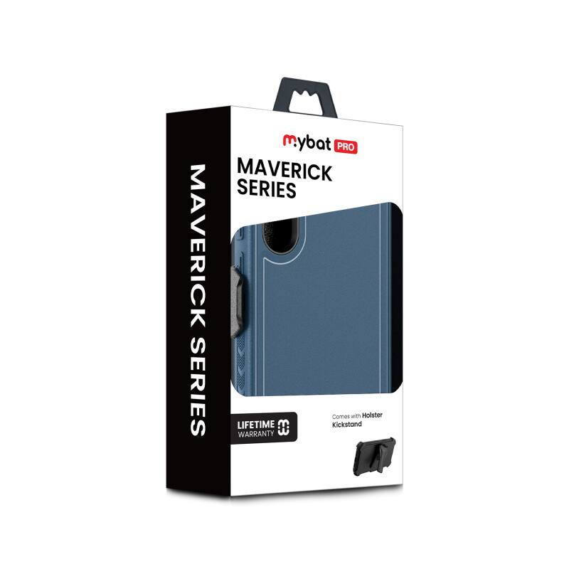 mybat PRO MAVERICK SERIES MAVERICK SERIES LIFETIME WARRANTY # Kickstand Comes with Holster