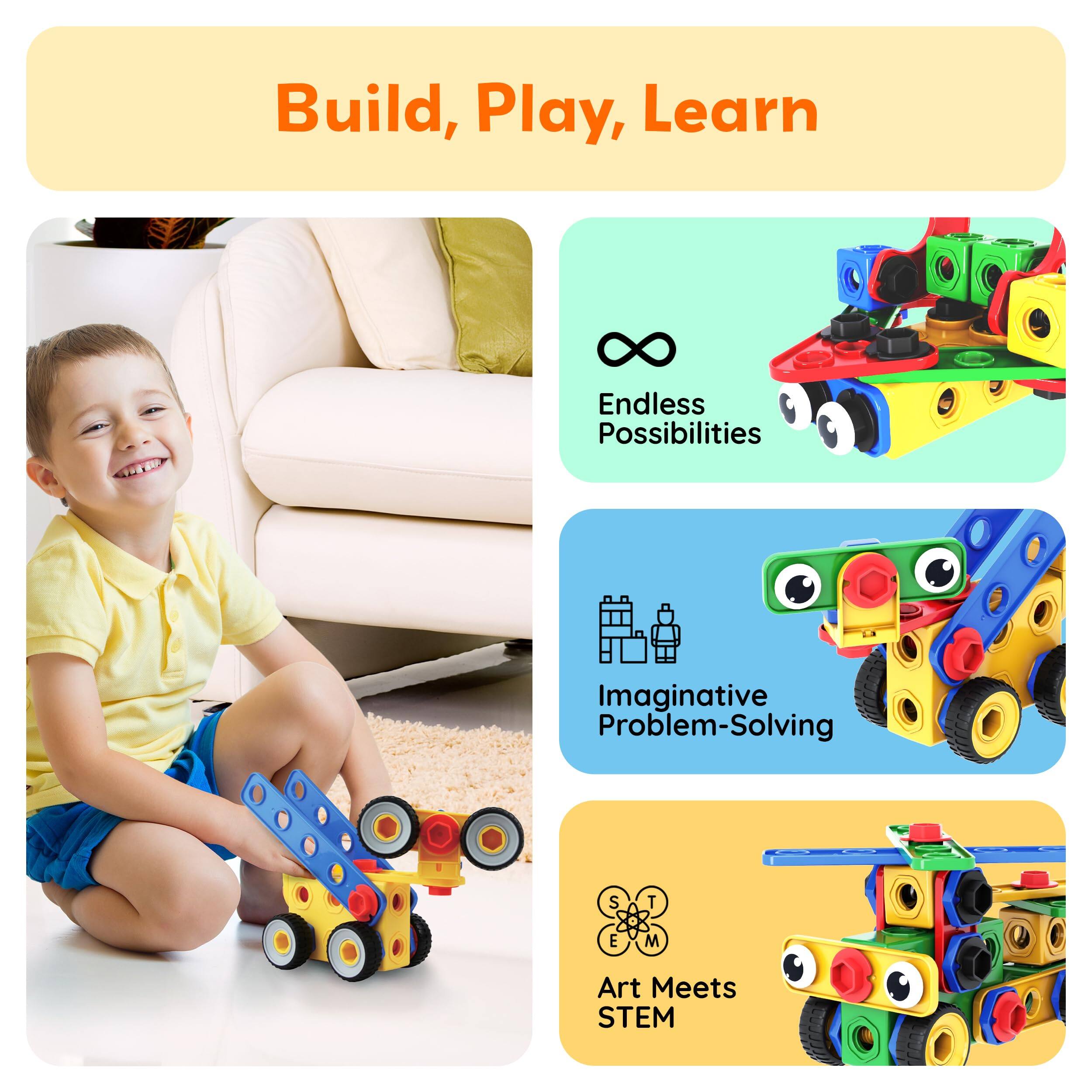 Build, Play, Learn

Endless Possibilities

Imaginative Problem-Solving

Art Meets STEM