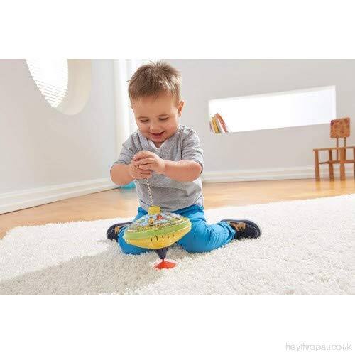 Back. KSM Toys - Bolz Playbox Music Spinning Top Toy for Children, The Funny Buzzing Hum Gets Louder As The Top Spins Faster, So Durable - Blue.