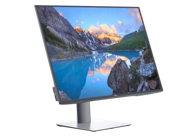 Back. Dell - Dell UltraSharp U2719D - LED Monitor - 27" - black.
