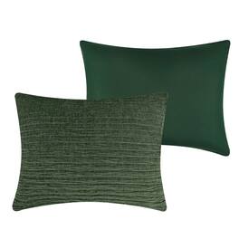 BreeBe - Velvet Crush Sham King - Forest