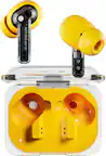 Front. Nothing - Ear (a) Wireless Bluetooth In-Ear Earbuds - Yellow.