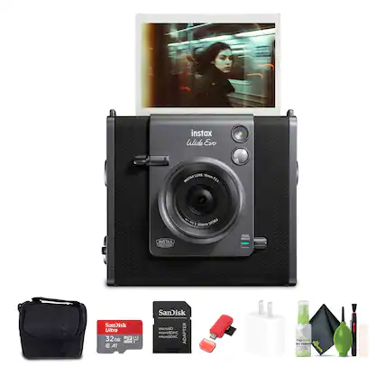 instax Wide Evo
LENS 1m
INSTAX LENS Sm724 F24 100
PONs 520s
NSTAX - WOE ANGLE
SanDisk Ultra 32GB
U 32GB ATT 1 & A1
SanDisk microSDHC microSDXC ADAPTER
CLEAN iiants