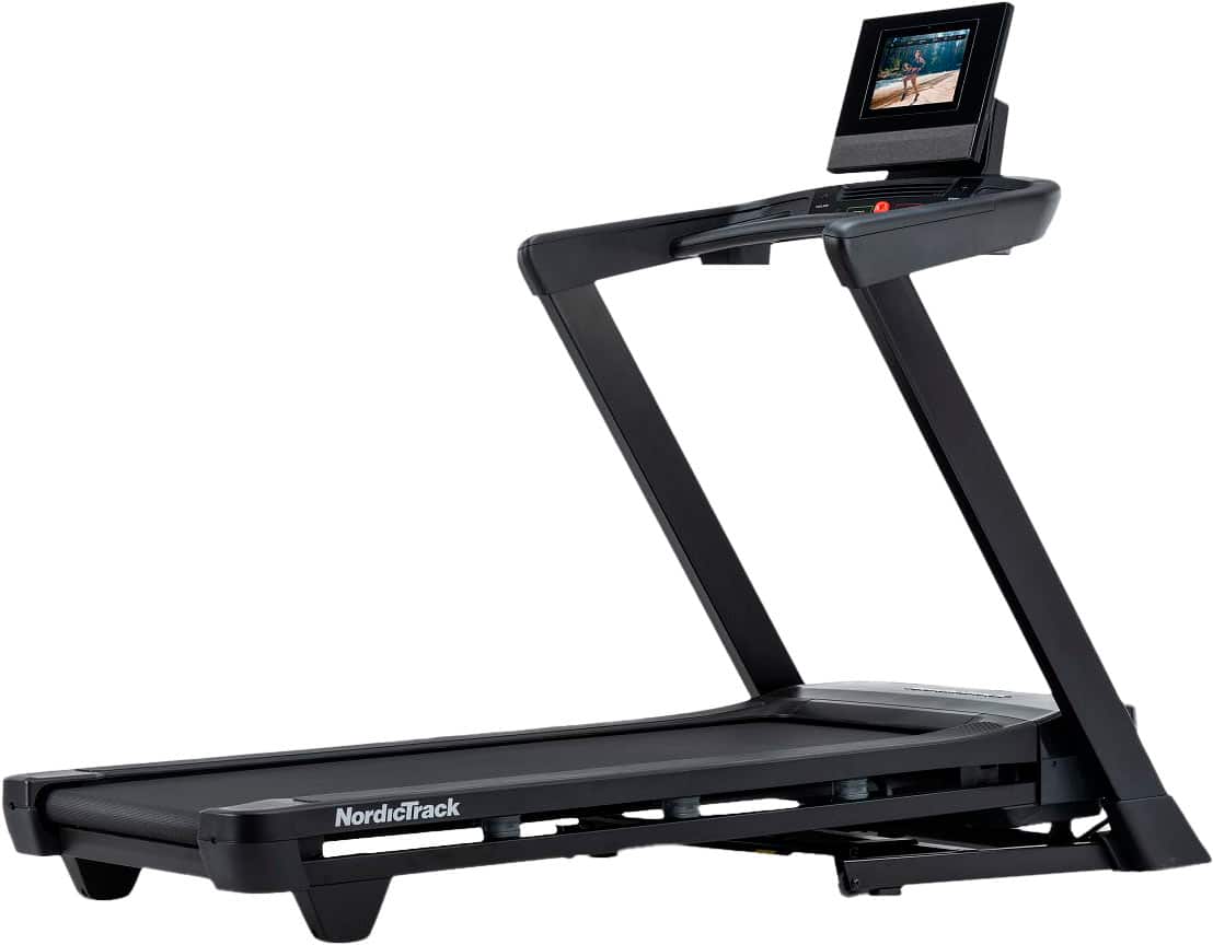 NordicTrack - T Series 10 Treadmill with iFIT - Black - Front_Zoom