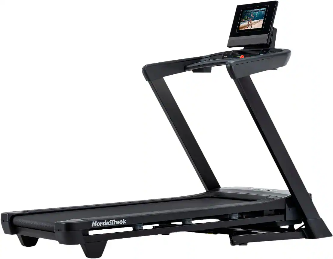 Front. NordicTrack - NordicTrack T Series 10 Treadmill with iFIT - Black.