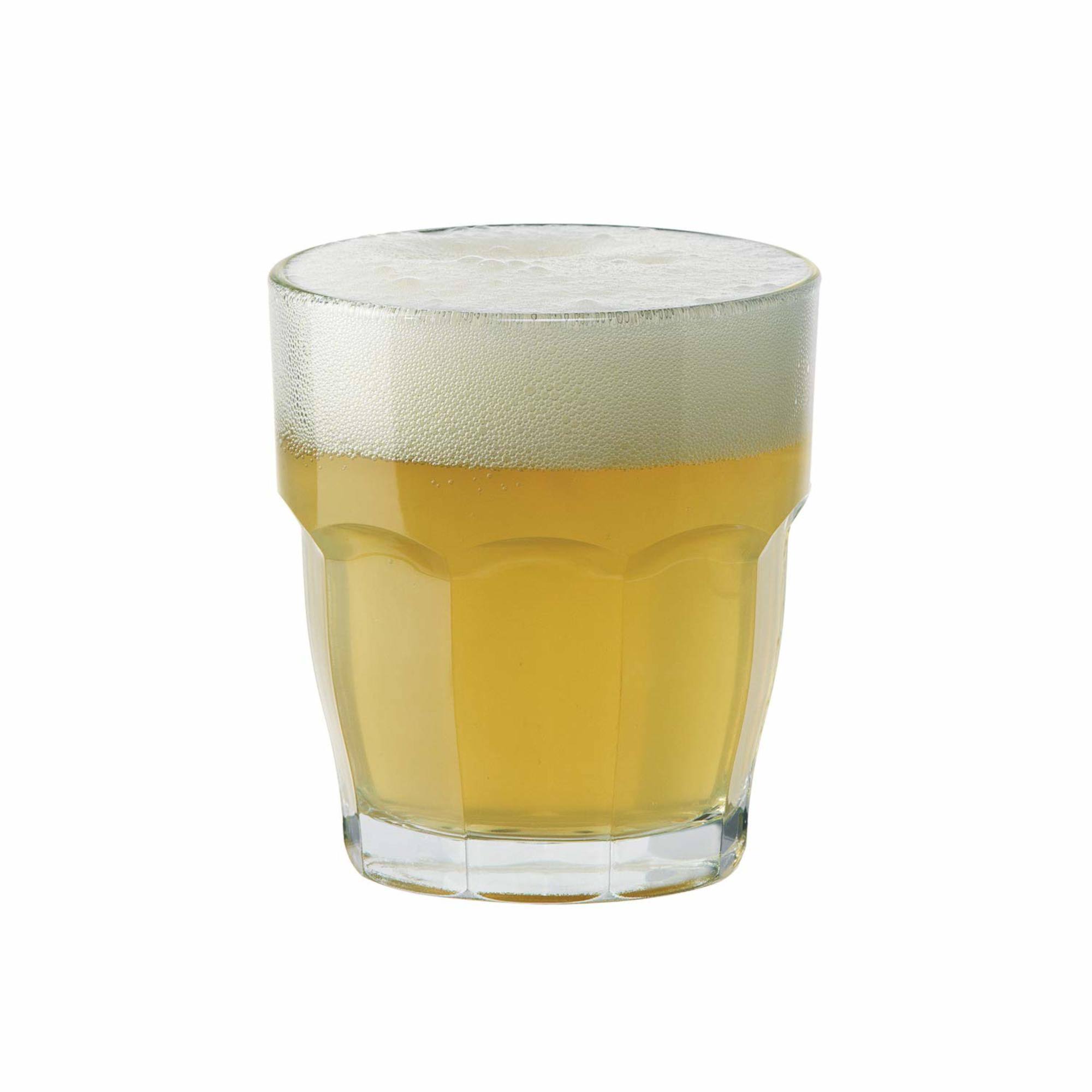 Back. Bormioli Rocco - Bormioli Rocco Rock Bar Juice Glasses, Set of 6, 7.25 Oz Stackable Tumblers - Clear.