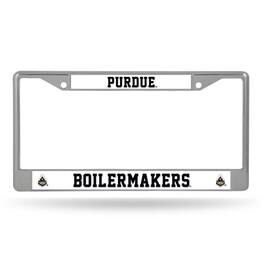 Rico Industries - Purdue Boilermakers Chrome Metal License Plate Frame - Multi
