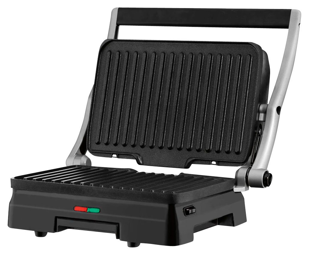 Best Buy: Cuisinart Griddler Stainless Steel 4-in-1 Grill/Griddle and Panini  Press Brushed Stainless-Steel/Black GR-4N