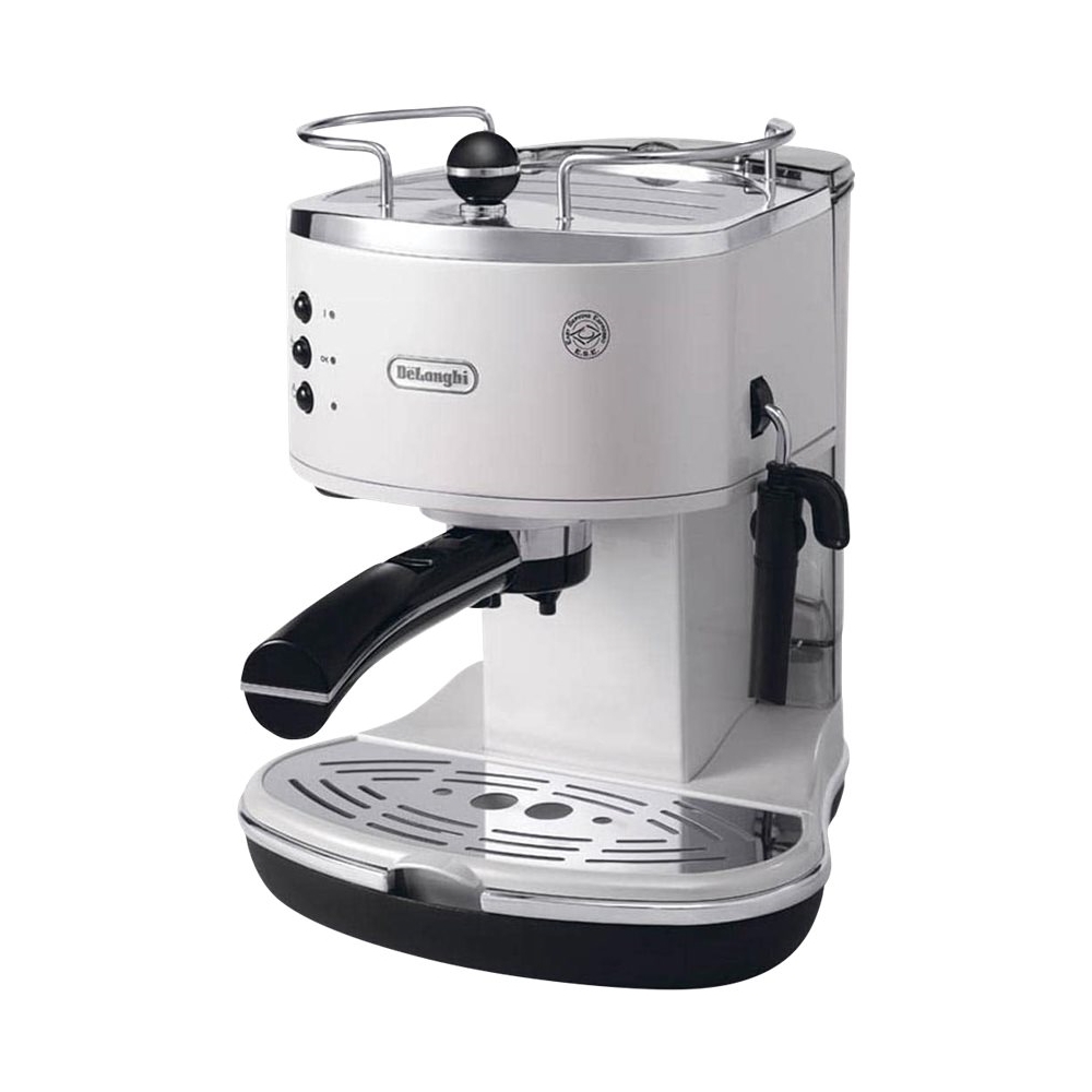 Best Buy: De'Longhi Espresso Machine White/Chrome ECO310W