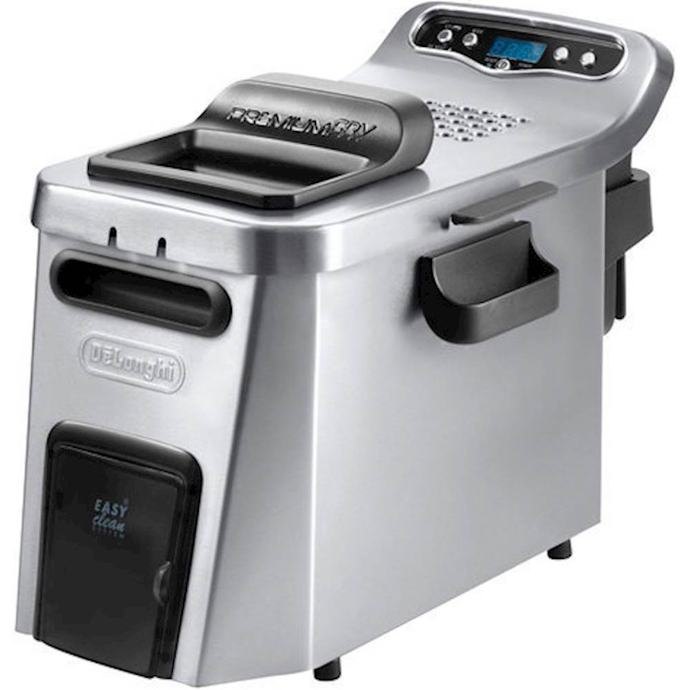 Best Buy: DeLonghi 4-Liter Dual Zone Deep Fryer Silver D144427DZ