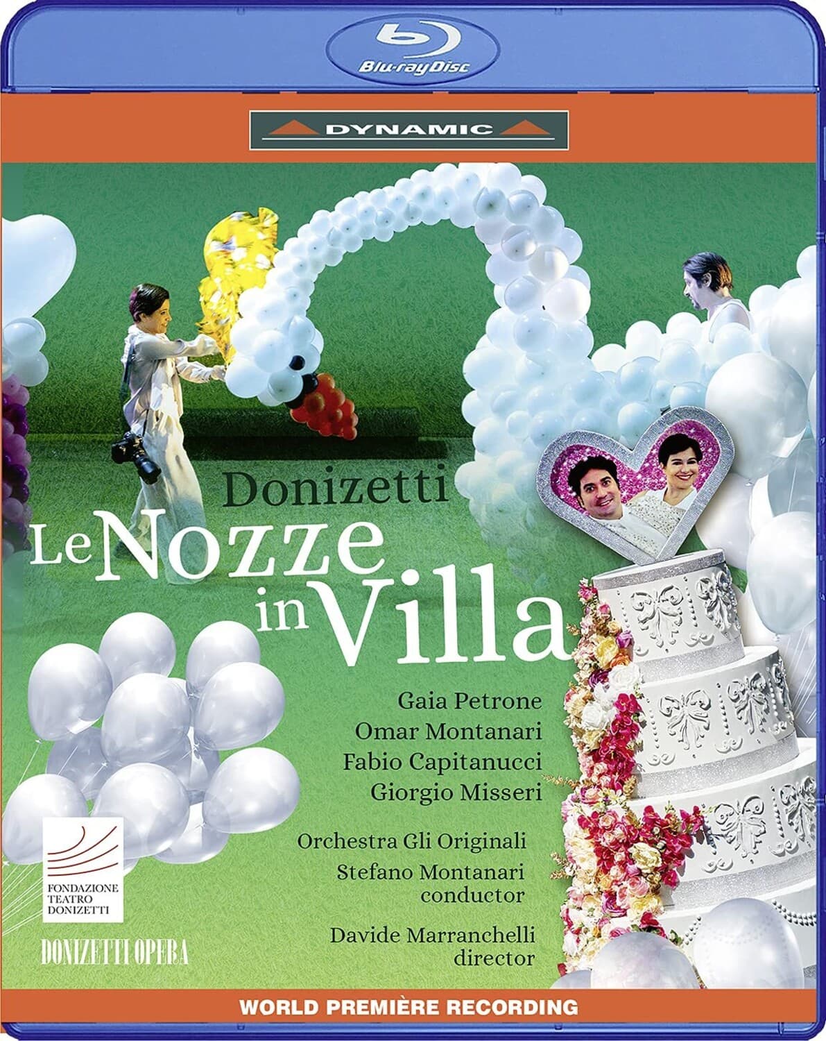 Orchestra Gli Originali Coro Donizetti Opera Montanari - Le Nozze in Villa  - BLU-RAY