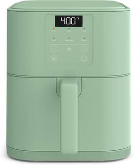 FINEAK - 6Qt Slim Air Fryer-Space-Saving Design, Healthy Meals - Seaglass