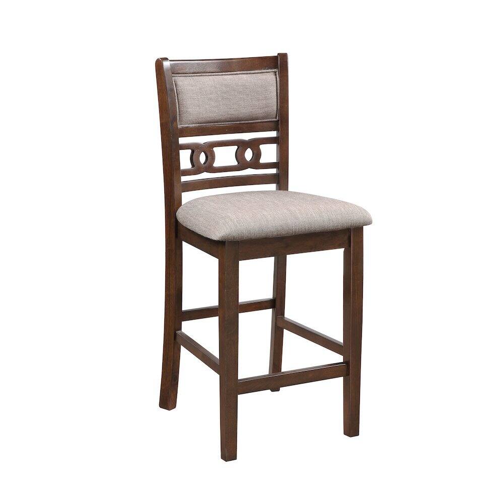 Alt View 4. FurniFact - Solid Wood Small Dining Table for 2 – Compact Table and Chairs Set - Cherry.