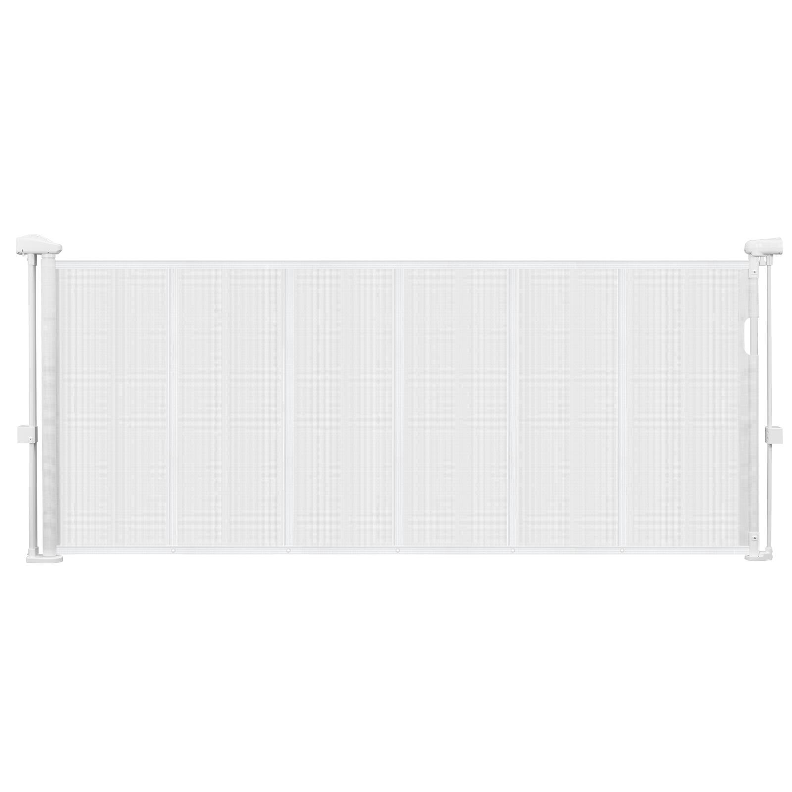 Alt View 5. VEVOR - Retractable Baby Gate, 34 inch Tall, Extends up to 71 inch Wide, Retractable Gate for Kids or Pets, Mesh Material.